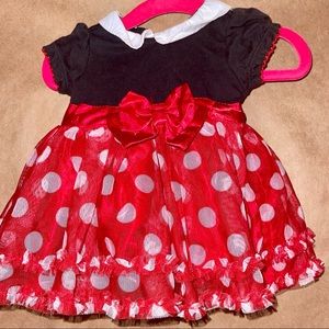 Disney Store Minnie Mouse bundle dress & slippers